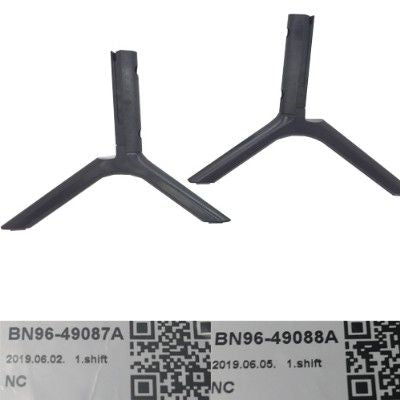 Soportes BN96-49087A, BN96-49088A, SAMSUNG QE55Q60RAT, SWAP / USADO ( sin tornillos )