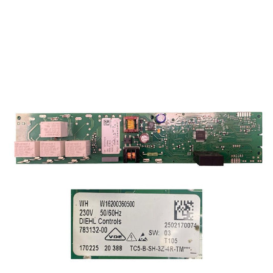 Modulo Electronico Vitro WHIRLPOOL AKT 807/BF 783132-00 W16200360500