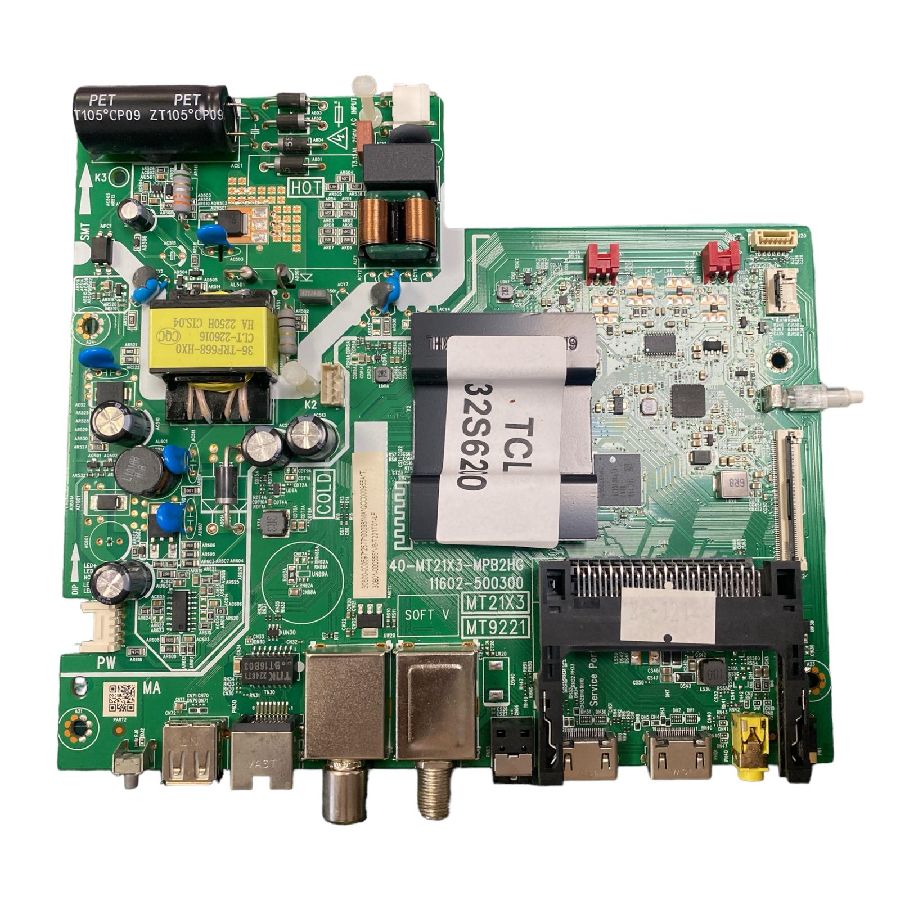 Placa Main TCL 32S6200 40-MT21X3-MPB2HG 11602-500300