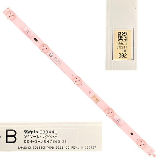 Tira 5 Leds Sony KDL-40R450B type B 2013SSONY40B 3228 05 REV1.0 130927