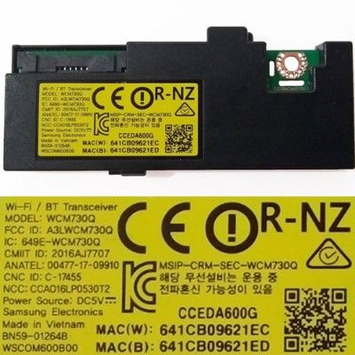Modulo Wireless / Wifi BN59-01264B Samsung UE50NU7405