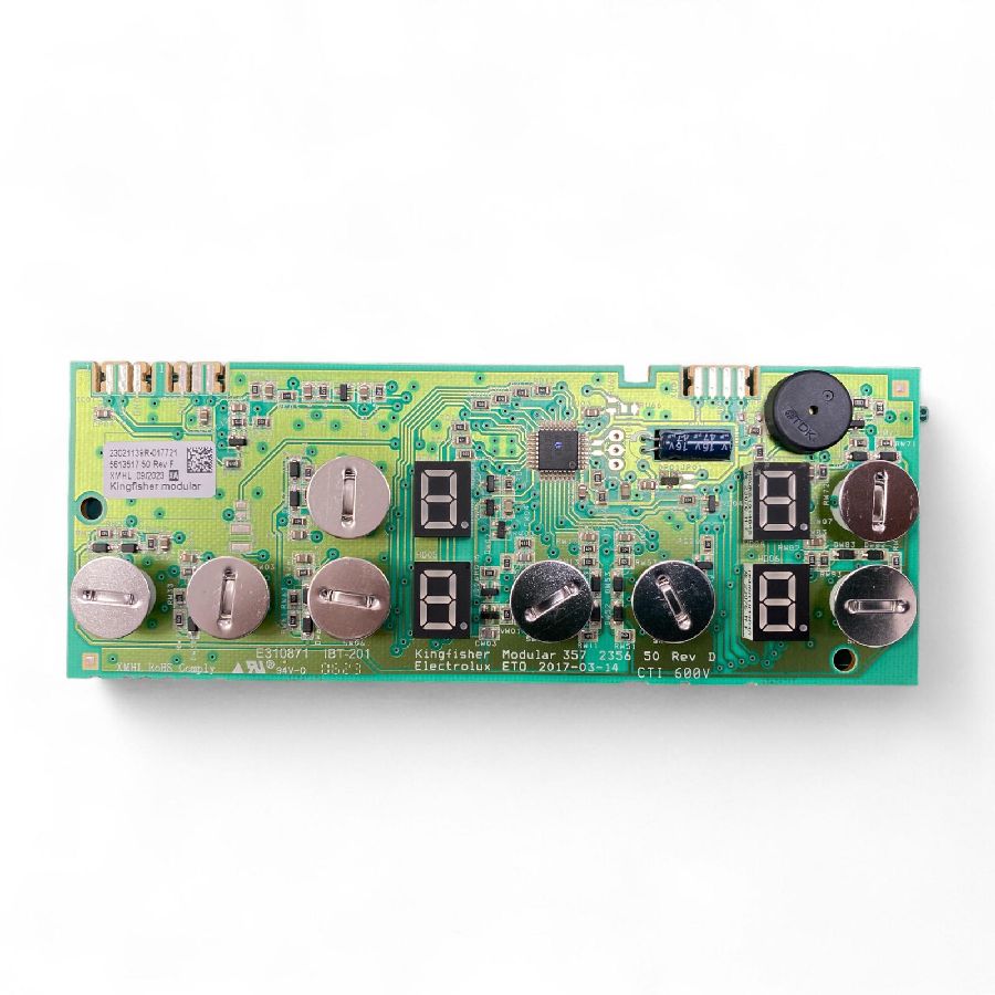 Módulo Electronico Mandos Vitro IKEA GRUNDAD 404.670.82 357 2356 50 Rev D