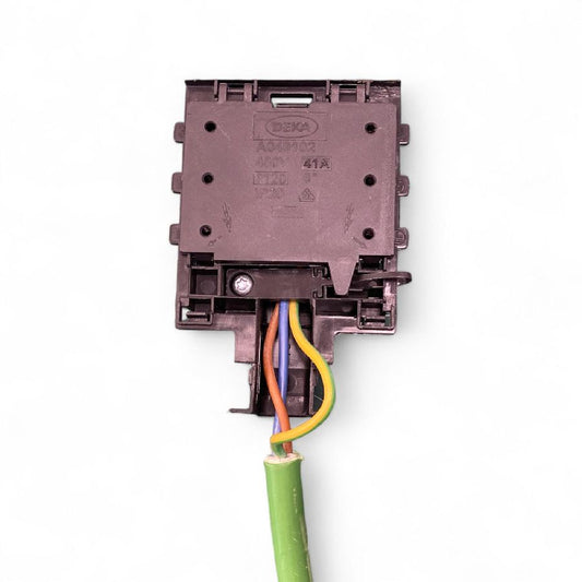 Cable Alimentación con Caja de Conexion IKEA GRUNDAD 404.670.82