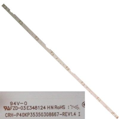 Tira 8 leds CRH-P40KP35350308667-REV1.4, Sharp LC-40FG5342E