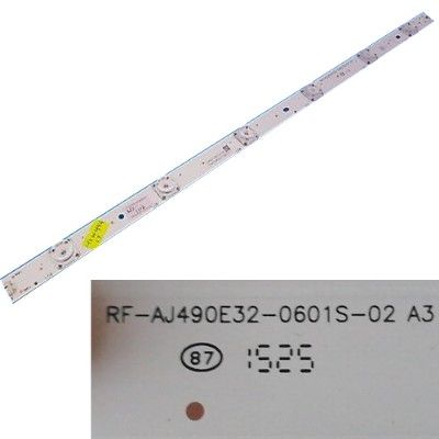 Tira 6 leds RF-AJ490E32-0601S-02 A3, Sharp LC-49SFE7332E