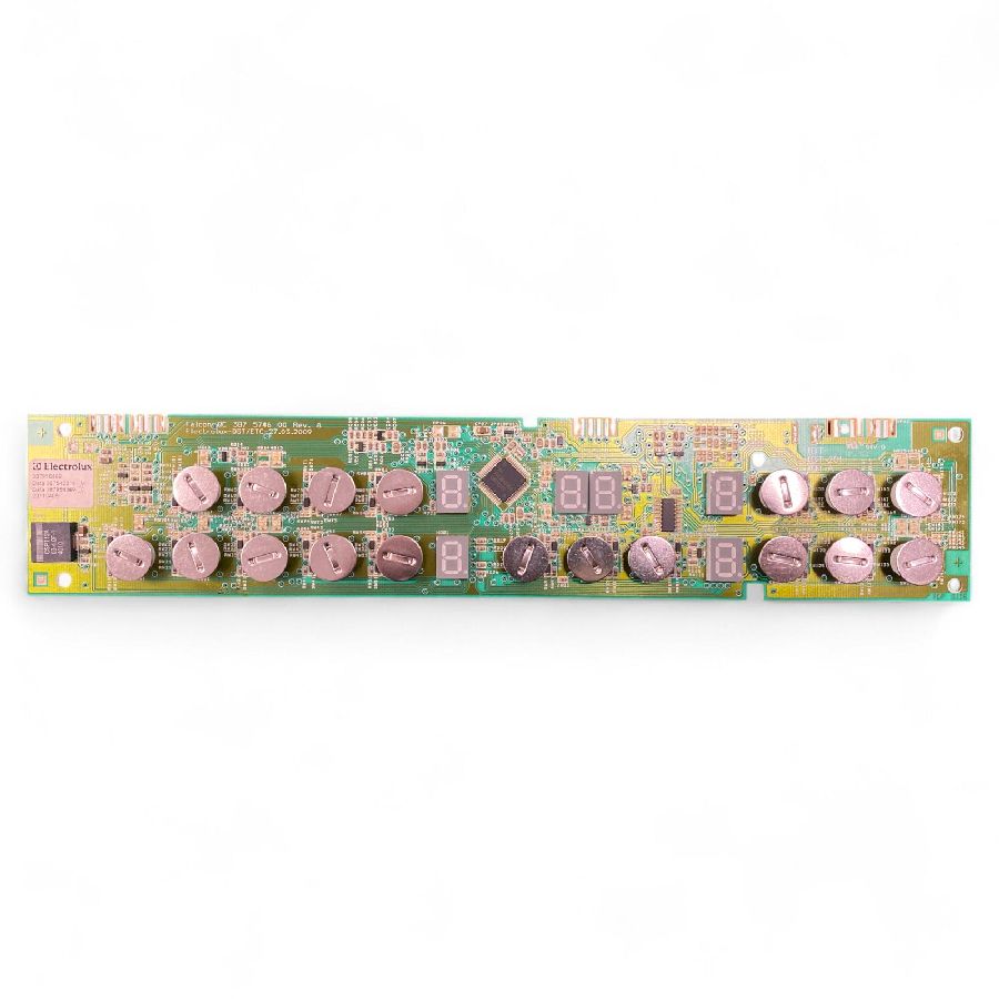 Módulo Electrónico Vitro Zanussi ZIT64F 387958469 QC 387 5746 00 Rev.A