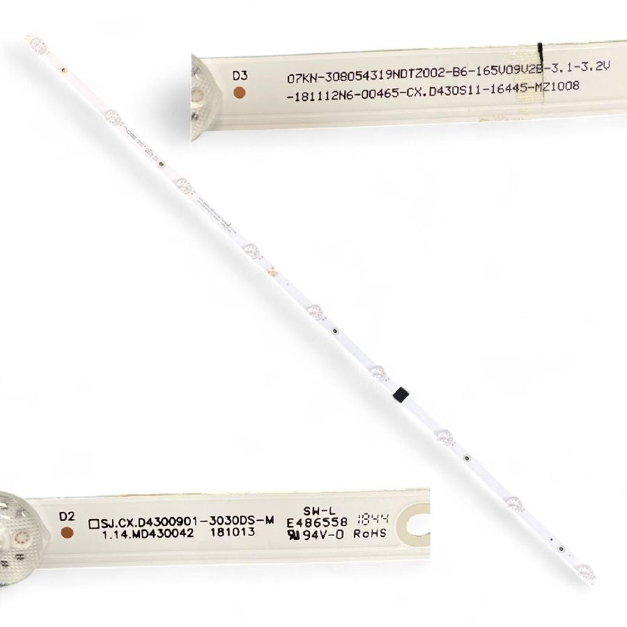 Tira 9 leds SMART TECH LE-4319NUSA22 SJ.CX.D4300901-3030DS-M
