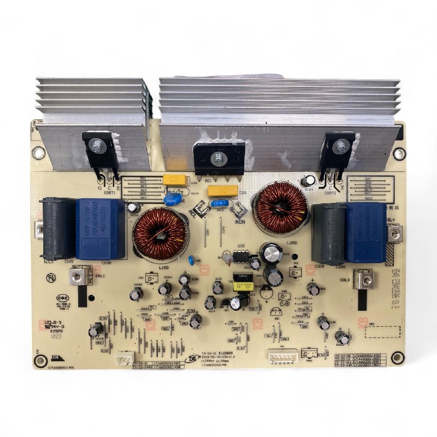 Módulo Electronico Display Vitro HAIER HAIDSJ63MC TM-S3-01 E123995 VER:V1.1 6540 6555 230412G06 V1:6S