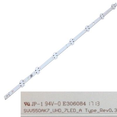Tira 7 leds SVV550AK7_UHD_7LED_A