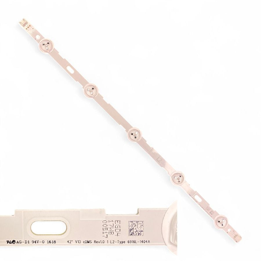 Tira 5 leds LG 42LN5200 L2-Type 6916L 1404A L2