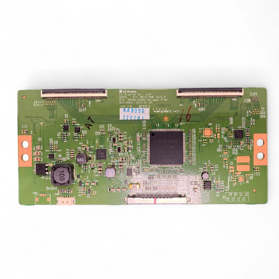 Placa T-Con LG 49UB850V 6870C-0502C V14 TM120 UHD Ver0.6