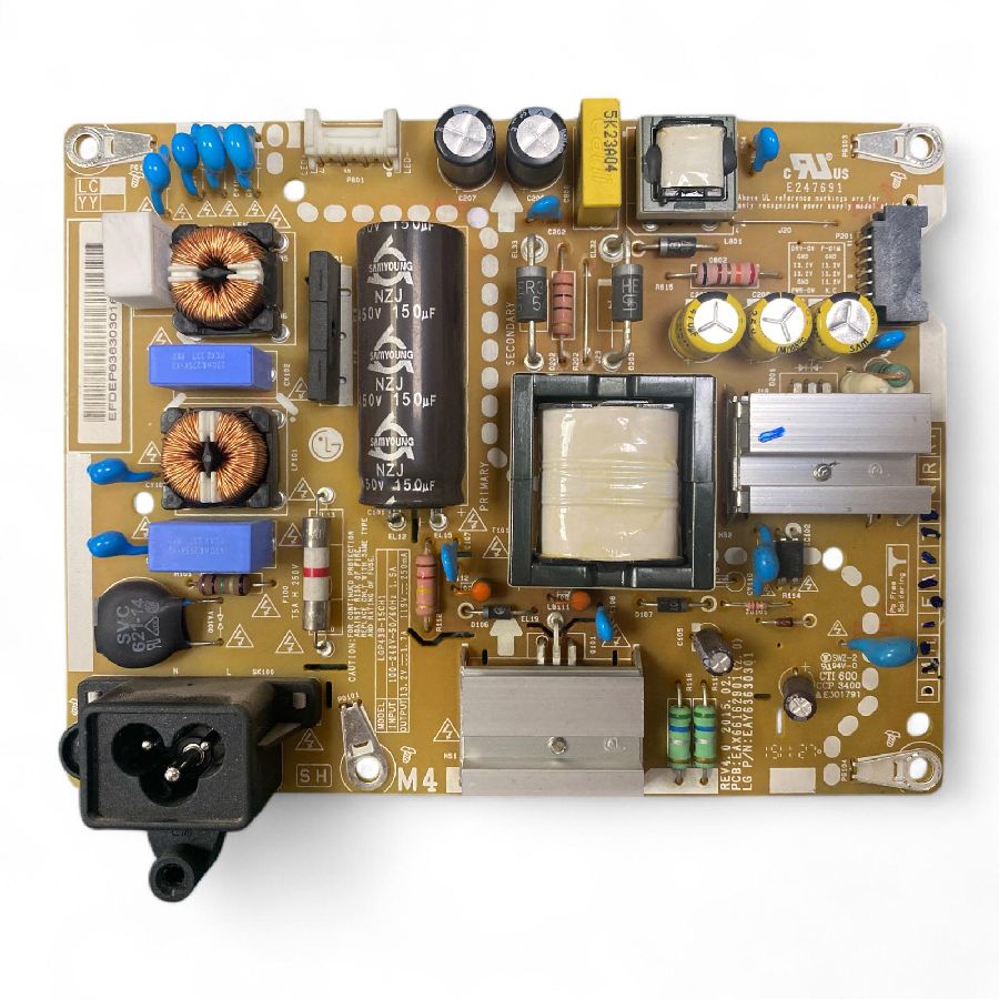 Fuente de Alimentacion LG 43LF540V LGP43B-15CH1 REV4.0 EAX66162901(2.0) EAY63630301
