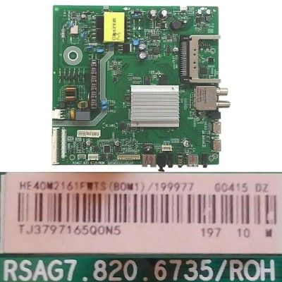 Placa Main RASG7.820.6735/ROH, HE40M2161FWTS(BOM1)/199977, Hisense H40M2600