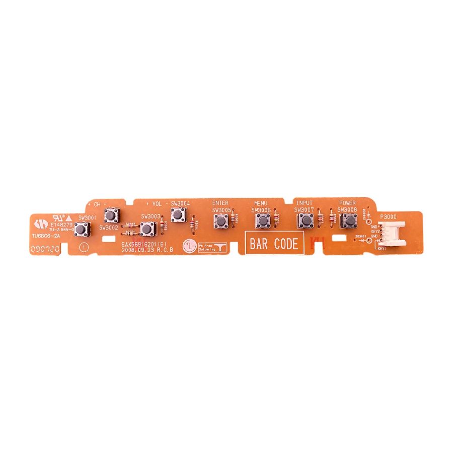 Módulo IR/Botonera LG 37LH4000 EAX56916201(6) TU68C6-ZA