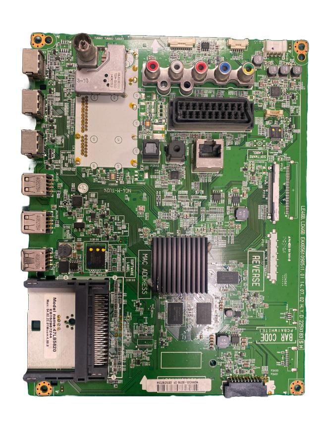 Placa Main LG 47LB5820 EAX65610905(1.0) EBT62987244