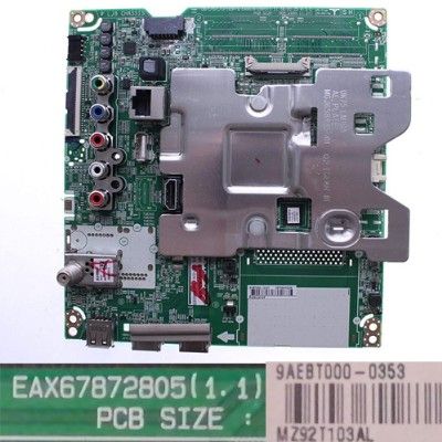 Placa Main EAX67872805(1.1), 9AEBT000-0353, LG 43UK6500MLA