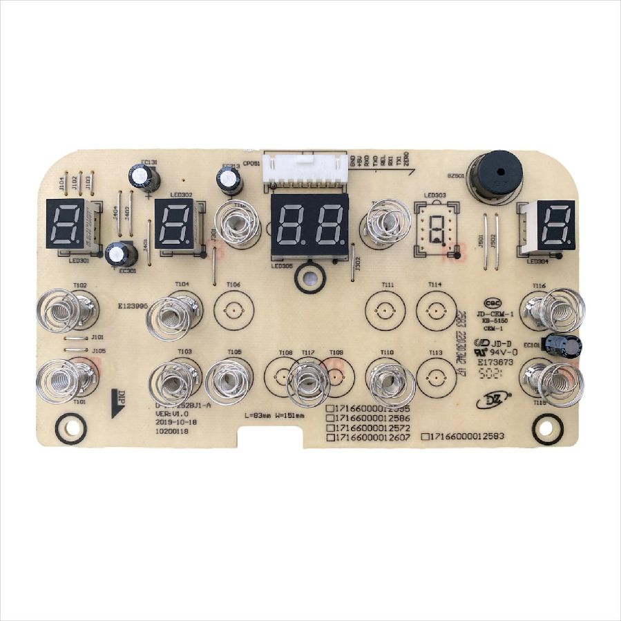 Módulo Electronico Display Vitro SAUBER SERIE 1-6600 D-IF72528J1-A VER:V1.0