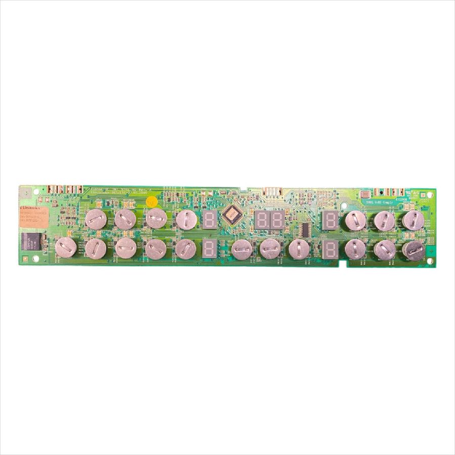Módulo Electrónico Display Vitro Zanussi ZVT 64X QC 387 5746 00 Rev.A 387958421 20090903