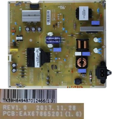 Fuente Alimentación EAX67865201(1.6), LG 55UK6300MLB