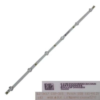 Tira 6 leds PHILIPS 32PHT4203/12 GJ-2K17CSP-315