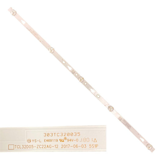 Tira 5 leds Thomson 32HD3101 303TC320035 TCL32D05-ZC22AG-12