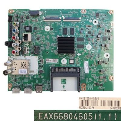 Placa Main LG 49UH650V EAX66804605 (1.1) 6NEBT000-02V4 MZ6DL10GFK