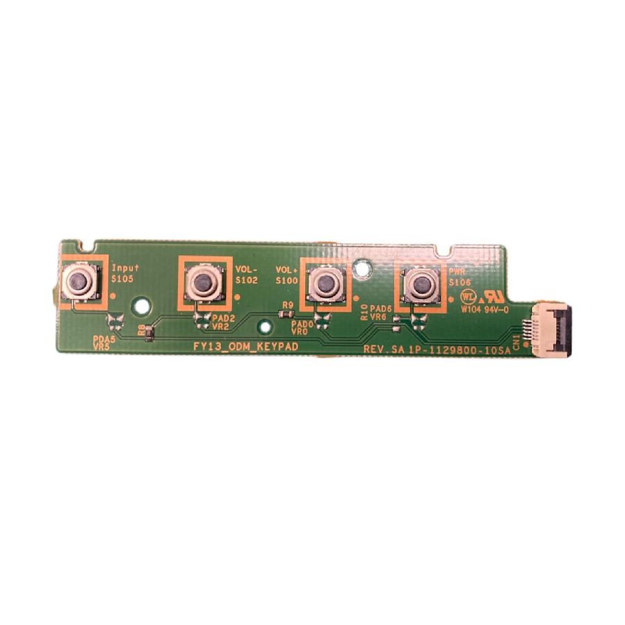 Módulo Botonera SONY KDL-40R470A FY13_ODM_KEYPAD REV.SA 1P-1129800-10SA