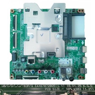 Placa Main LG EAX67872805 1.1 66075903, LG 55UK7550PLA