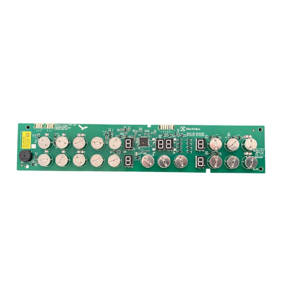 Módulo Electrónico Display Vitro Zanussi ZITX633K 20071219R-016881 A053758 13 Rev.C usado