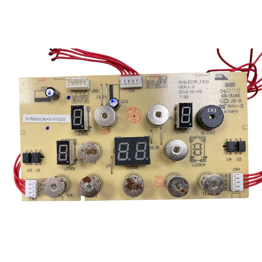 Modúlo Electrónico Display Vitro CORBERÓ CCIBR7203 DISP_I402 VER:1.0 usado