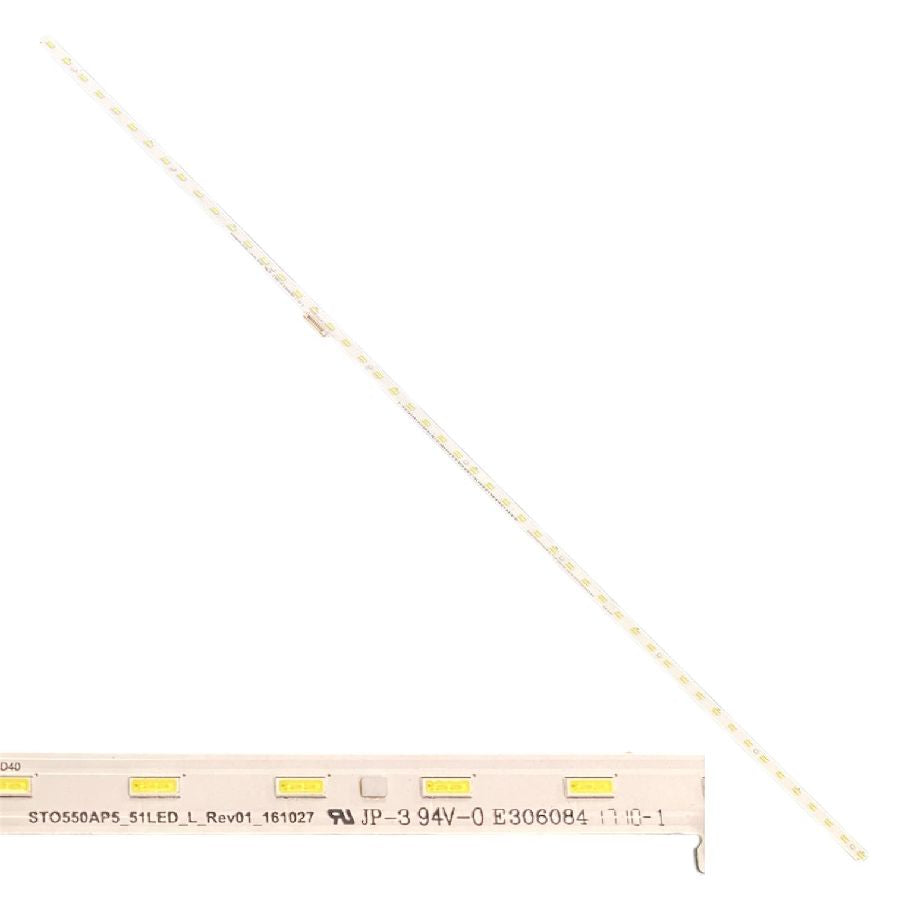 Tira leds Sony KD-55XE7073 STO550AP5_51LED_L_Rev01_161027
