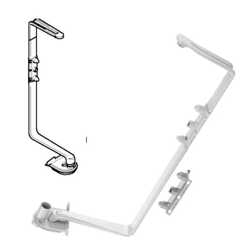Tubo Conector Aspersor Lavavajillas Balay 3VE242BB 00298592 SWAP/USADO