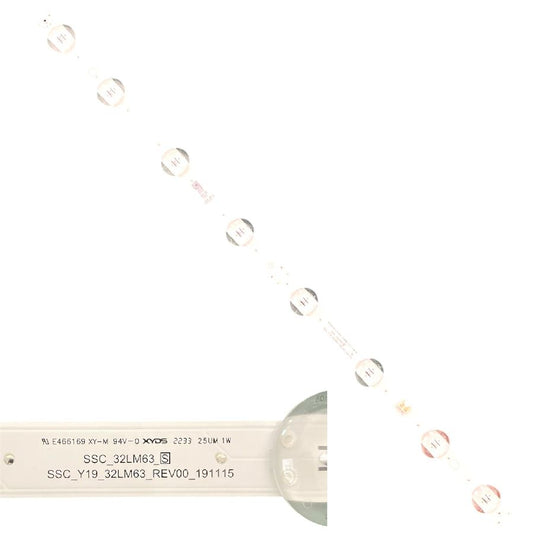 Tira 8 leds LG 32LQ630B6LA SSC_Y19_32LM63_REV00_191115