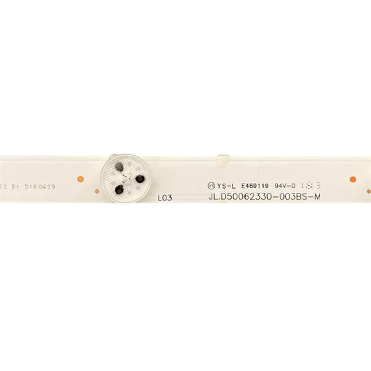 Tira 12 leds HISENSE H50M3300 JL.D50062330-003BS-M swap de desontaje