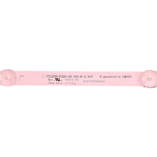 Tira 9 LEDS XIAOMI L55M7-7AEU TCL55D09-ZC62AG-02D swap de desmontaje