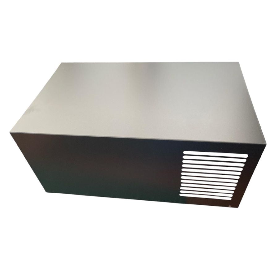 Embellecedor Set 2 piezas montaje Campana TURBOAIR KITTY BL/A/90 36,5 x 21,7 x 16,8 cm SWAP/USADO NEGRO MATE