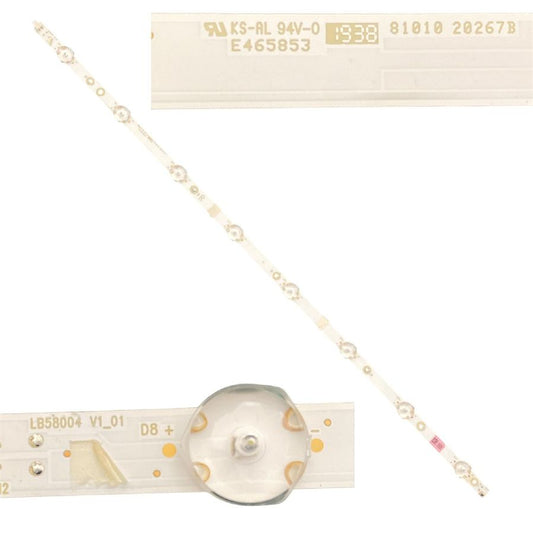 Tira 8 leds PHILIPS 58PUS7304/12 LB58004 V1_01 TIPO R