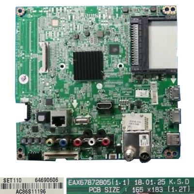 Placa Main LG EAX67872805(1.1) 50UK6470PLC