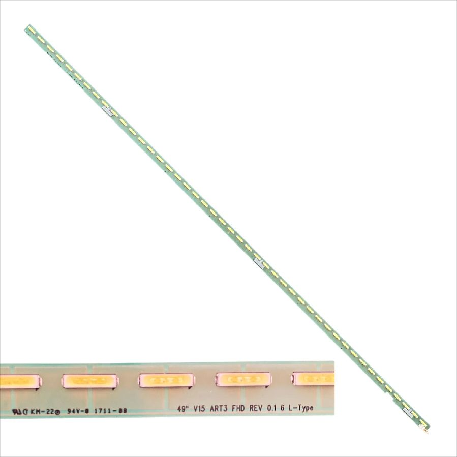 Tira leds LG 49SM5KD 49" V15 ART3 FHD REV 0.1 6 L-TYPE