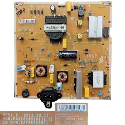 Fuente de Alimentacion LG EAX68249201(1.7)  LGP50T-19U1 LG  50UM7450PLA
