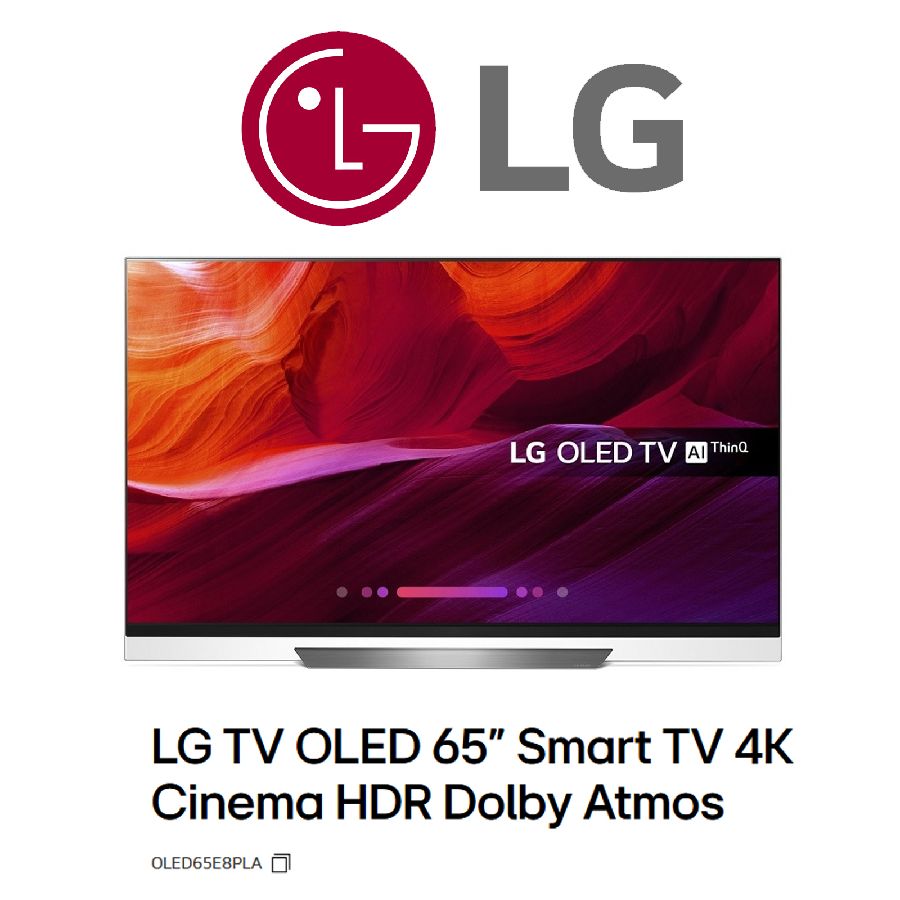 Despiece TV LG OLED65E8PLA.BEKWLJP