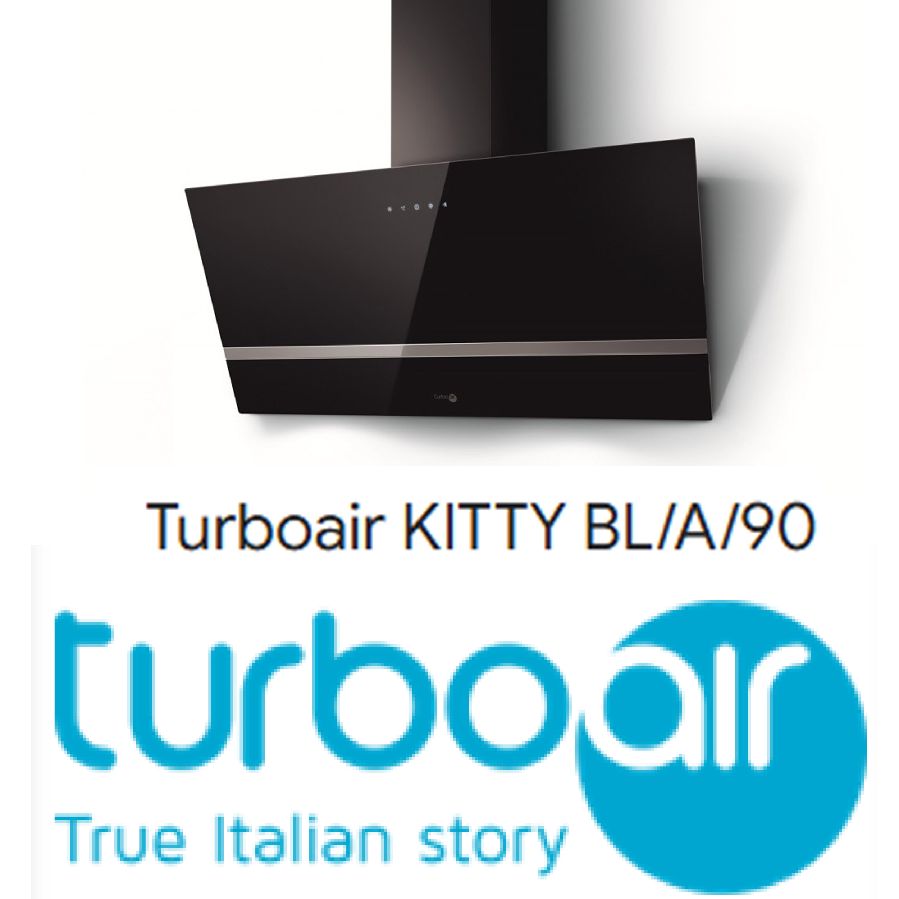 Despiece campana extractora TurboAir KITTY BL/A/90 negra