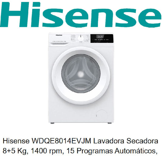 Despiece Lavadora Hisense WDQE8014EVJM usada