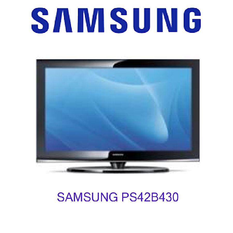Despiece TV SAMSUNG PS42B430