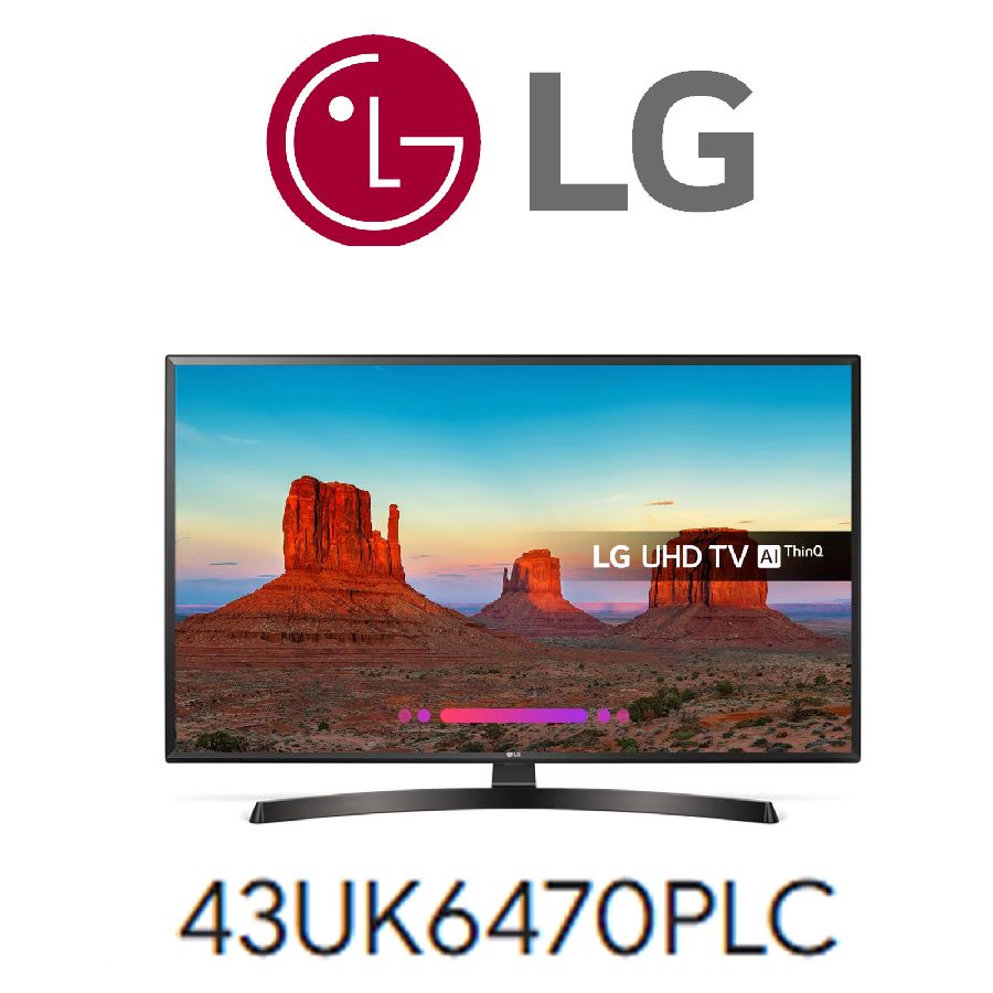 Despiece TV LG 43UK6470PLC.BEKWLJP
