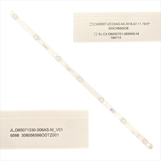 Tira 7 Leds INFINITON INTV-65MU1980 SS-D JL.D65071330-006AS-M_V01