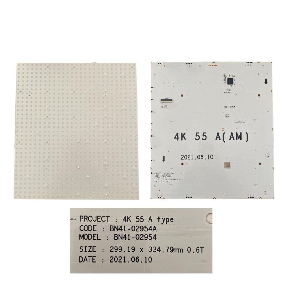 Placa Leds Samsung QE75QN90BAT BN41-02978A BN97-19185A swap de desmontaje