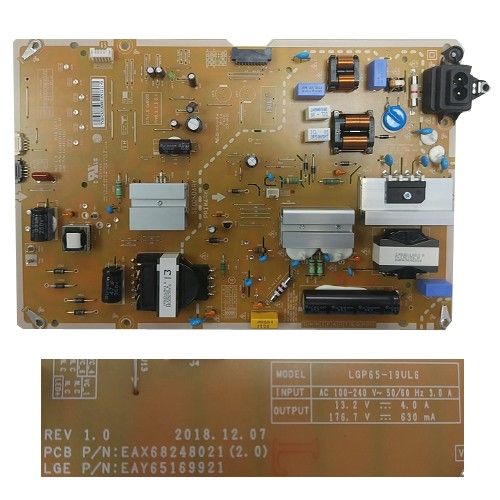 Fuente Alimentación LG 65SM8200PLA EAX68248021(2.0) EAX68248021