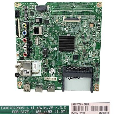 Placa Main EAX67872805(1.1) LG 50UK6300MLB 65297803