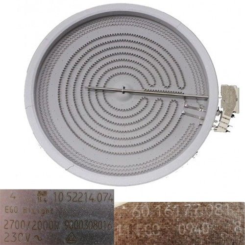 Resistencia Vitro 60.16177.081, 10.52214.074, 9000308016, Balay 3EB712L/01 2700/2000w 230V 30cm SWAP